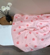 Khăn mặt muslin, khăn tắm muslin họa tiết xinh xắn cho bé giá rẻ